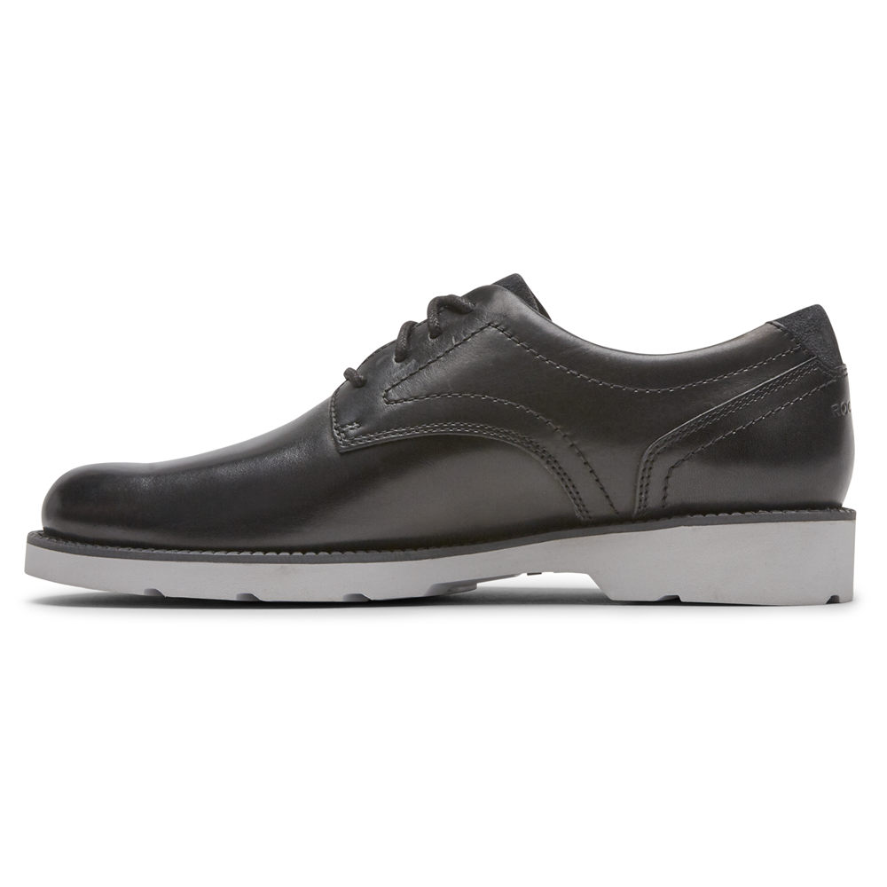 Rockport Oxfords For Mens Black - Bradlee Plain Toe - ZF6270598